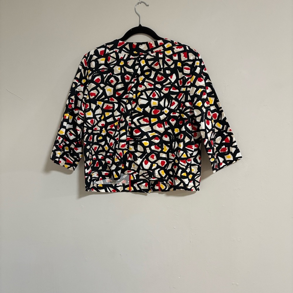 Ruby Rd Colorful Geometric Patterned Jacket - Picture 8 of 8